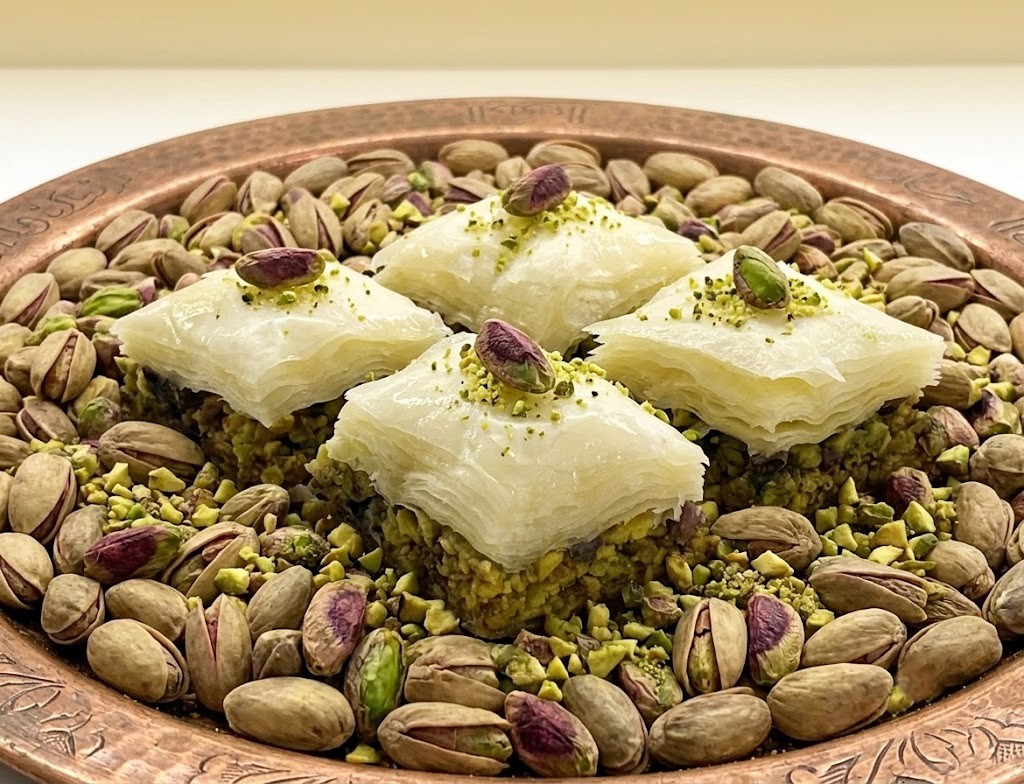 بقلاوة بالفستق الحلبي