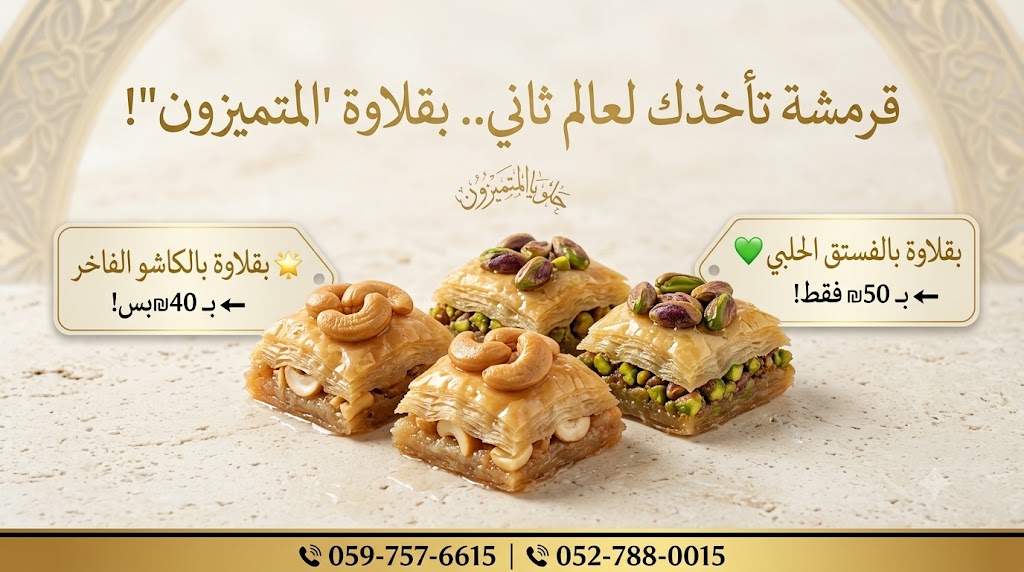 حلويات المتميزون